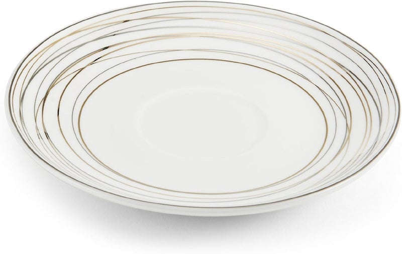 Mikasa Mikasa Electric Boulevard Bone China Saucer 6Inch  - Image 2