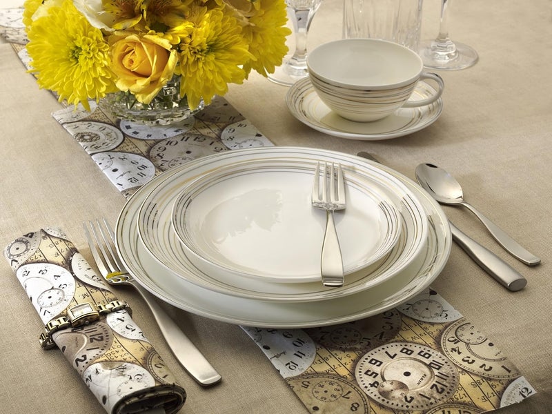 Mikasa Mikasa Electric Boulevard Bone China Saucer 6Inch  - Image 3