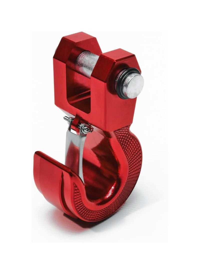 BMS Engineering - BMS Hook Swivel Red Hook w/ 6061 Aircraft Grade Aluminum - Image 1