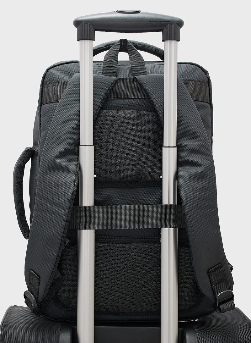 Robert Wood Casual Padded Laptop Backpack With Usb Port