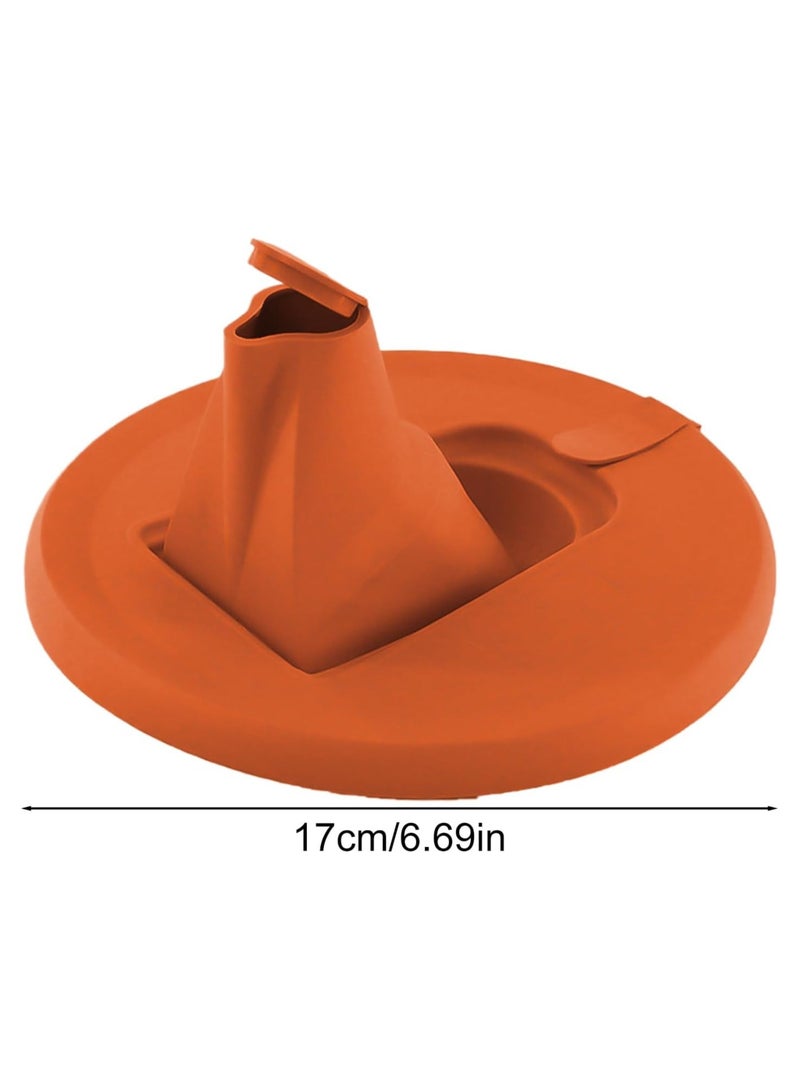 CMGTYYD Paint Pouring Spout - 2 Pack Paint Container Lid Cover Leakproof Storage Accessories, Secure Seal With Built-In Nozzle,Multi-Purpose Paint Pouring Spout for, Furniture Repair, Wall Decoration, Painting, Car Maintenance - Image 5