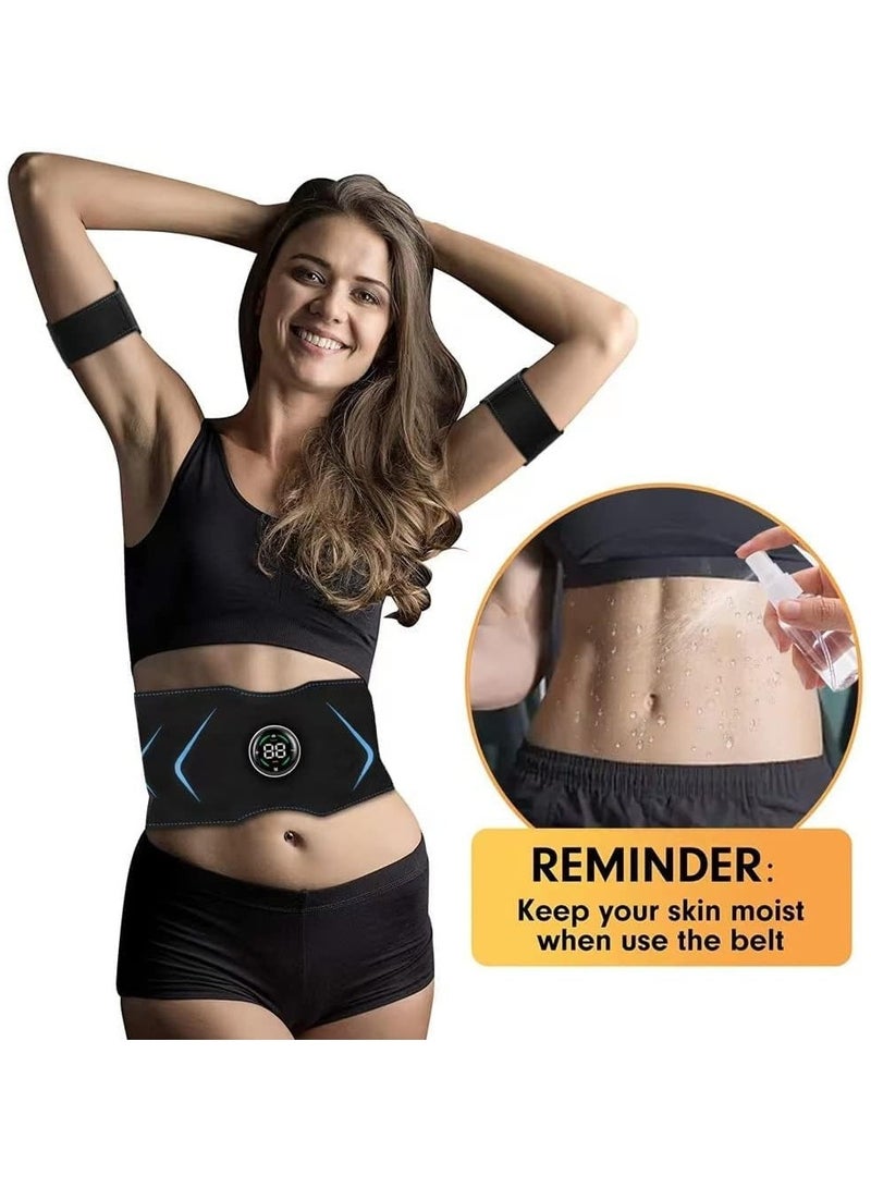 Muscle Stimulator Abs Trainer Muscle Stimulator Abs Electric Abdominal Shaping Belt Training Belt Workout Portable Fitness Equipment Office Home for Abdominal Arm ; Leg - Image 5