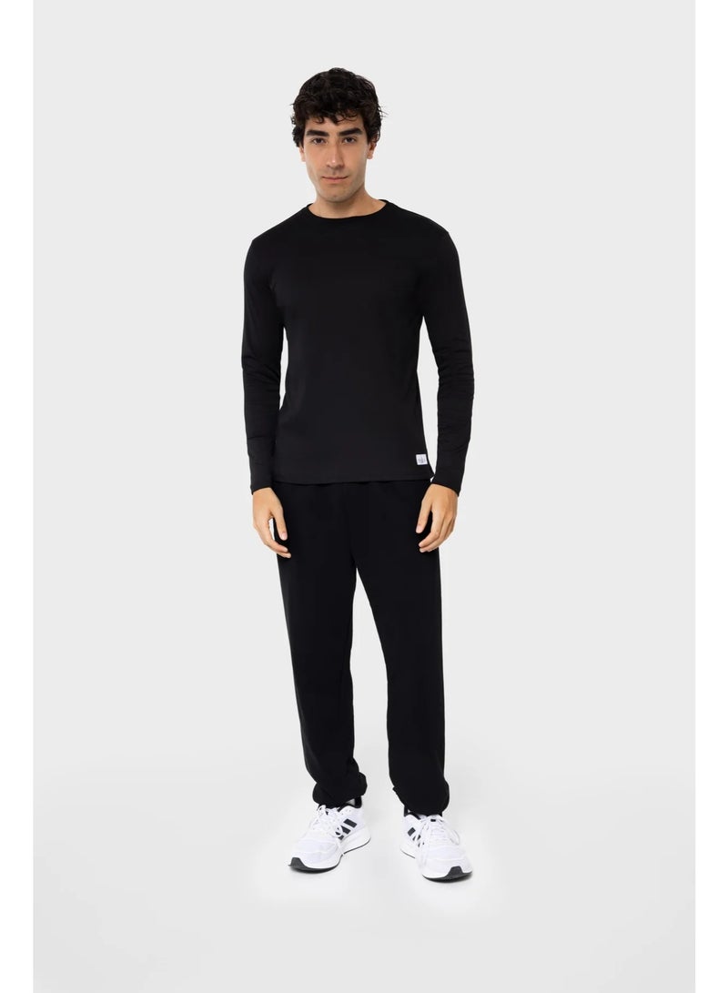 NALA Men’s Cotton Long Sleeve T-Shirt - Image 2