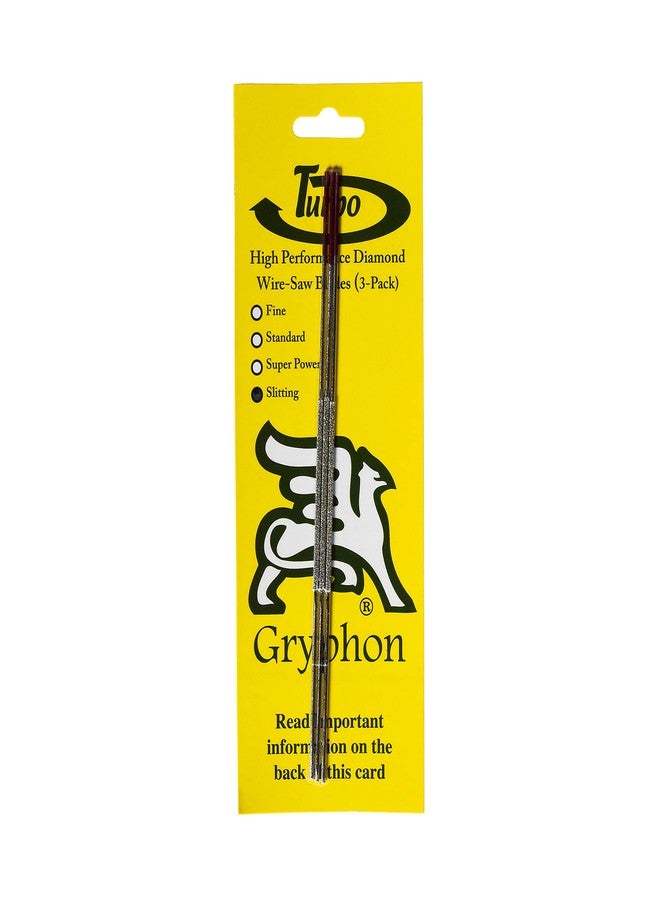 Gryphon Turbo Slitting Wire Saw Blades - 3 Pack - Image 1