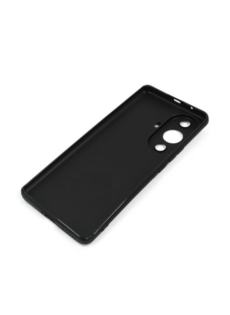 general Huawei Nova 11 Pro Case, Thin TPU Cover with Camera Protection Anti-Scratch Slim Fit Flexible Phone Case for Huawei Nova 11 Pro 2023 Black - Image 2