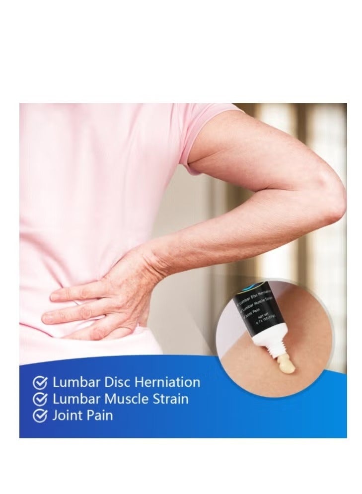 سوميفون كريم لتخفيف آلام أسفل الظهر، كريم لتخفيف آلام إجهاد عضلات أسفل الظهر، كريم مسكن للألم للاستخدام الخارجي للبشرة 20 جرام - Image 3