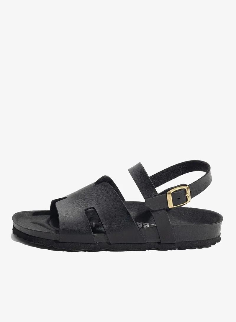Bayton  Warhol Multi Strap Wedge Sandals for Women | Best Price UAE