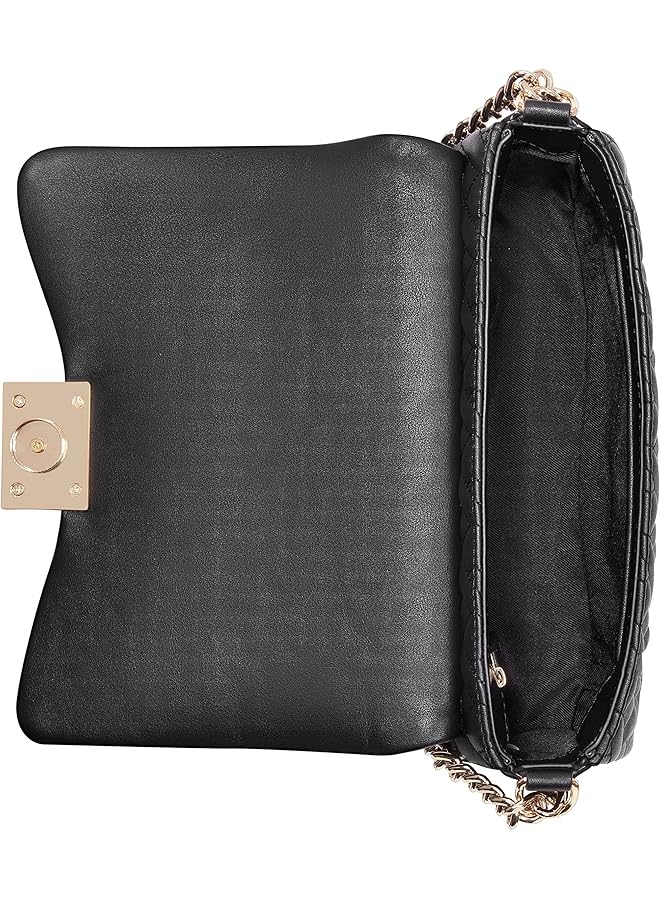 NINE WEST GRACELYN MINI CNVRTBL XBDY FLP BLACK  - Image 4
