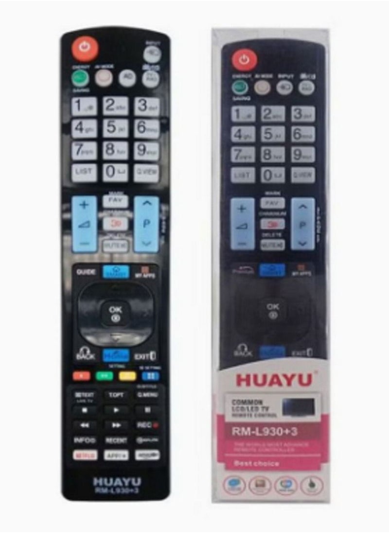 Huayu - Lg 3D Remote Works On Lg Smart Screens Black - Image 1