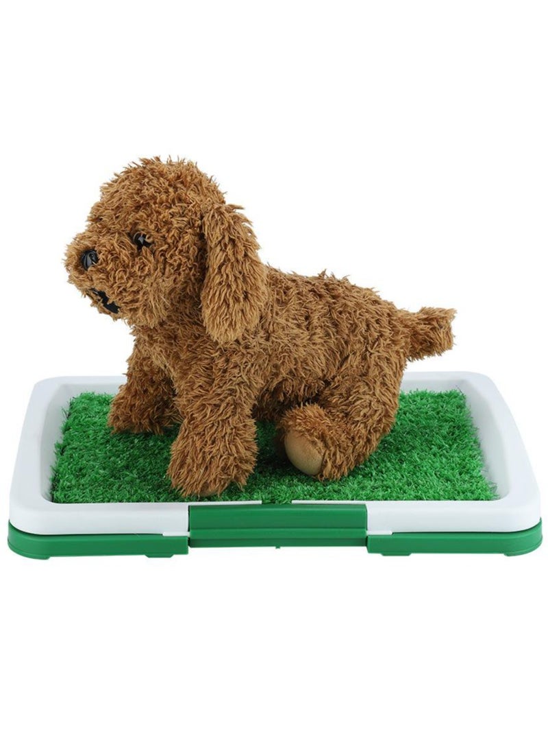 Dog Litter Box Pad Potty Training Synthetic Grass Mesh Tray 3 Layer Pet Toilet for Dogs Indoor Outdoor Use - Image 3