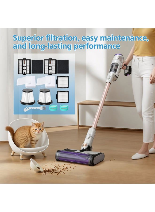 isingo Vacuum Filters for Shark IW3511, IW3120, Filter Replacement for Shark Detect Clean and Detect Pro Series Vacuums IW3111, IW3615,W1111, Vacuum Replacement Accessories 11pcs - Image 5