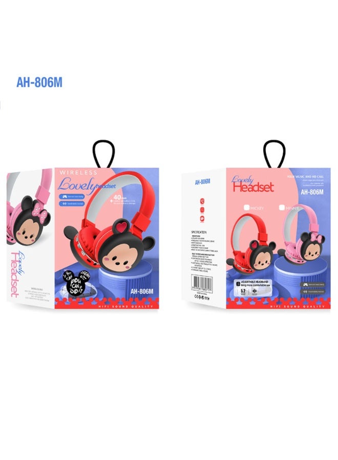 Cute Cartoon Headset Wireless Headphones for Kids 2pcs - Image 3