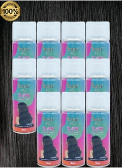 11 Pieces Roval Temporary Hair Color Spray Black