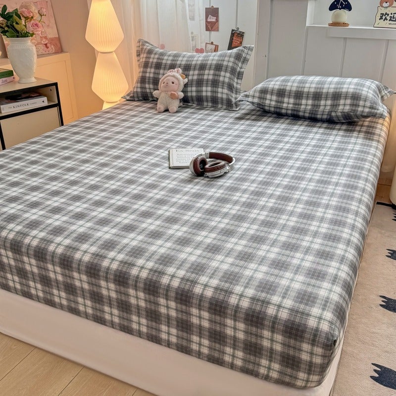 Trade Fitted Sheet, Simmons Mattress Cover, Protective Cover, Dustproof Mattress Cover, Single Piece Order 1.2M/ 1.5M Solid Color - Image 4