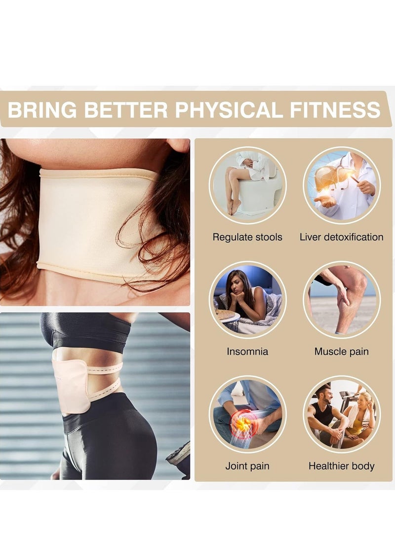 Generic Reusable and Leak-proof Castor Oil Pack, Soft and Flexible, Essential Oil Assisted Waist Belt for Oil Therapy  - Image 2