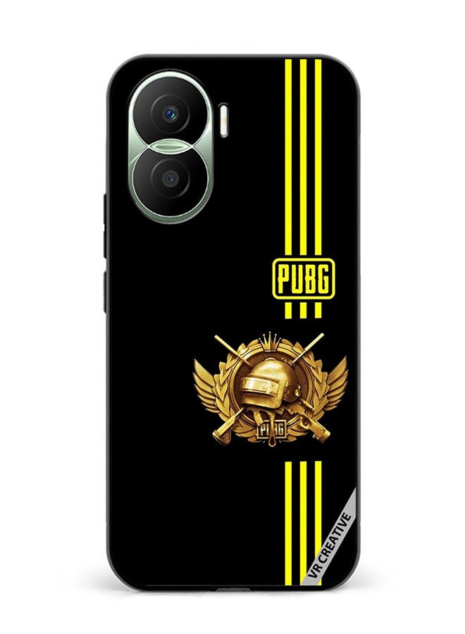 VR CREATIVE Protective Case Cover For Honor Play7T Pro Pubg Yellow Design Multicolour - Image 1
