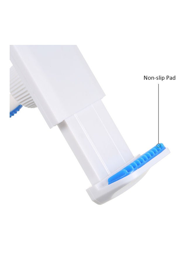 NIBEMINENT Suction Cup Car Mount Mobile Phone Holder White/Blue  - Image 5