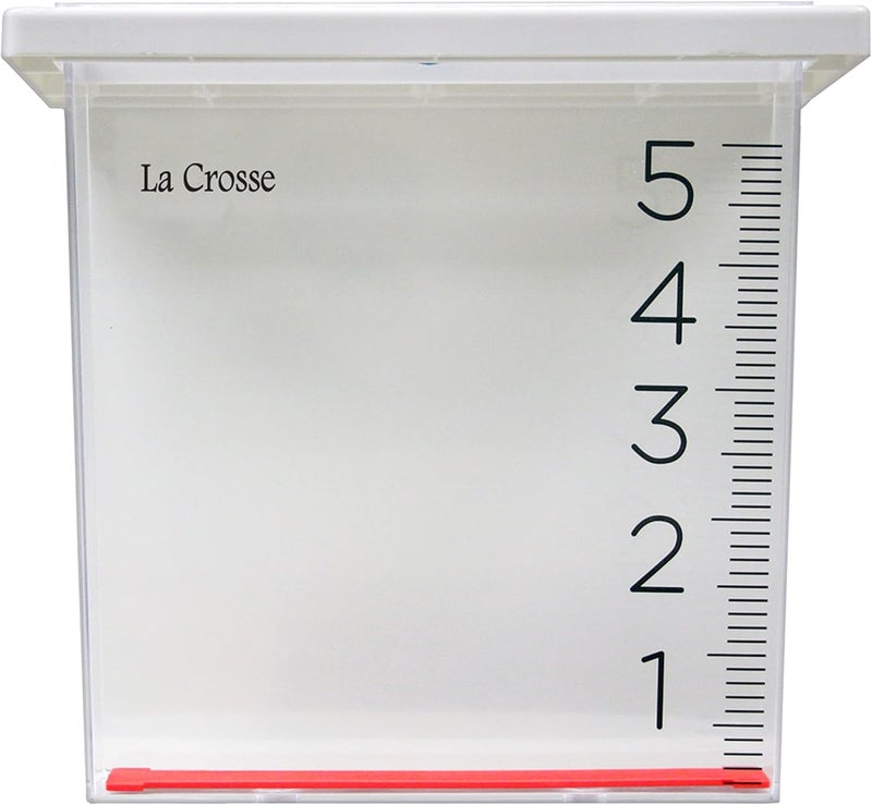 La Crosse Technology 705-109 Waterfall Rain Gauge - Measures Up to 6 Inches - Image 2