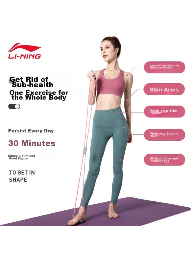 Li-Ning Li-ning 8-shaped Resistance Band, Yoga Band For Back Opening And Chest Expansion, Back Stretching Rope, Shoulder And Neck Stretching Fitness Equipment - Image 2