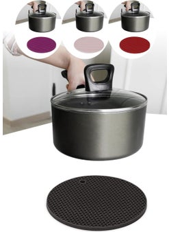‎okyanus Home Ocean Home Silicone Round Trivet  - Image 1