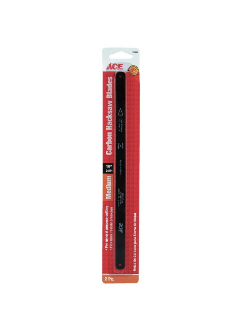 ACE Hacksaw Blades 25.4 Cm 2 Piece 