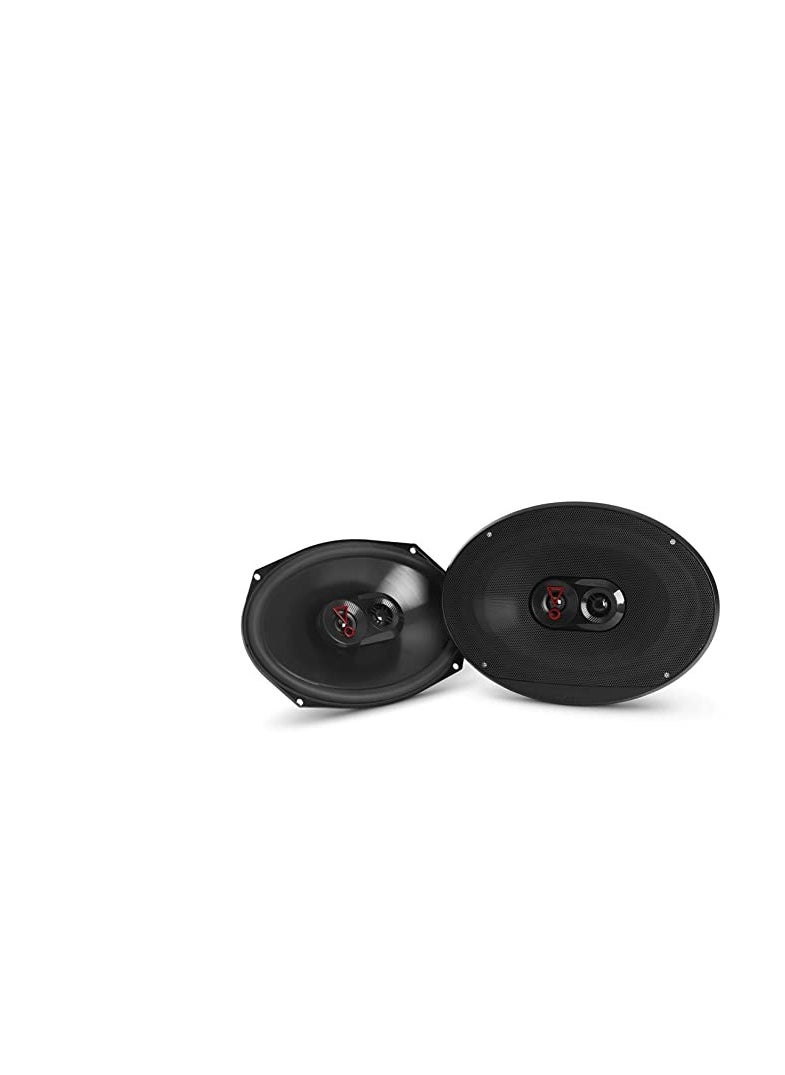 JBL jbl Stage3 9637 3-Way Car Speaker Set by Harman Kardon - 375 Watt Car Audio System with Large JBL Oval Woofer 6" x 9" (152 mm x 230 mm) 