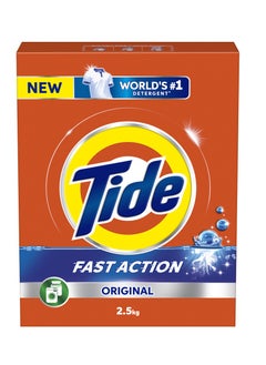 Tide Fast Action Laundry Detergent Powder 2.5kg  - Image 2