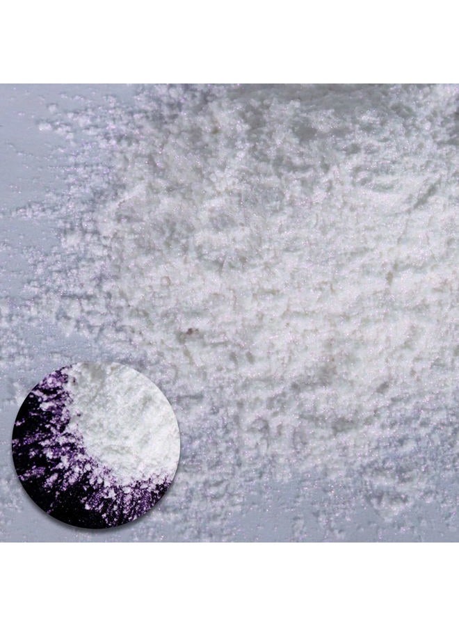 ceya Interference Mica Powder, 1.8oz/ 50g Ghost Dreamland Chrome Nail Powder, Cosmetic Grade Pearlescent Effect Color Shift Pigment for Epoxy Resin, Makeup Shimmer, Nail Polish,Soap Dye,Candle Making - Image 2