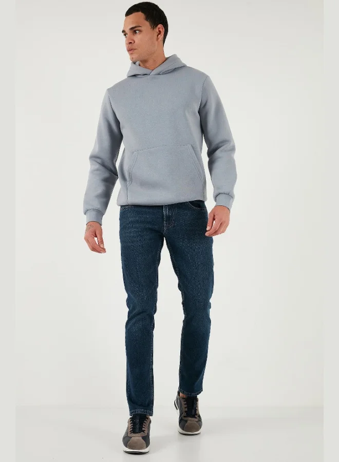 Buratti Cotton Regular Fit Normal Waist Straight Leg Jeans Men's JEANS 2211C35PARMA