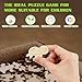 Aeekdook Wooden Puzzles for Kids Ages 48 Sea Turtle Puzzle Unique Animal Shaped Wooden Jigsaw Puzzles for Kid 50 Pieces Puzzles for Kids50pcs114 114in - Image 4