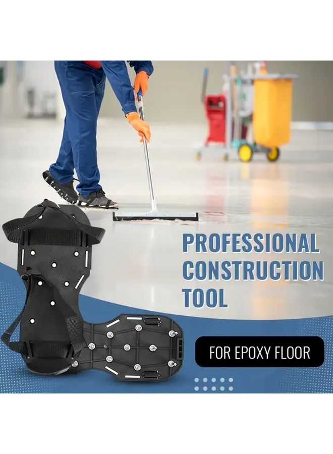 40mm Hardened Nails For Epoxy Self-Leveling Floor And Soil Aeration Professional Garden Yard Tool For Lawn Health And Oxygenation Adjustable Durable High Quality Night Sky Black - Image 4