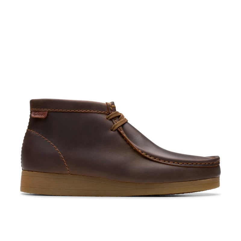clarks حذاء كلاركس للرجال وولاستون من جلد بيزواكس 11 متوسط - Image 2
