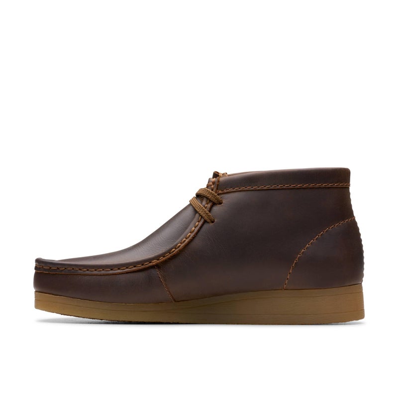 clarks حذاء كلاركس للرجال وولاستون من جلد بيزواكس 11 متوسط - Image 3