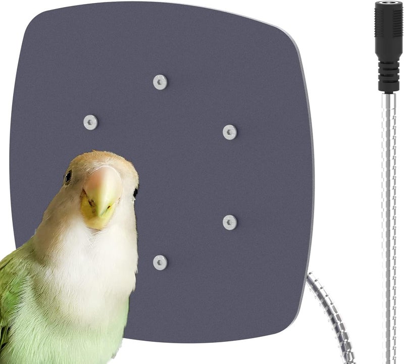 Ogioxam Bird Heater, Thermostatical Bird Warmer for Parakeets, IP67 Waterproof Bird Accessories and Supplies, 12V - Image 1