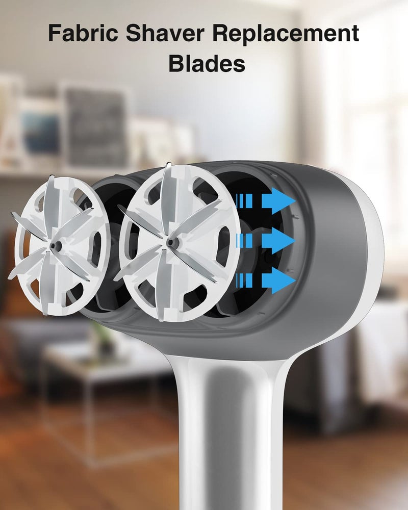 VASSON (6 Pack) Fabric Shaver Replacement Blades Compatible with VASSON Dual-Head Sweater Shavers - Image 4