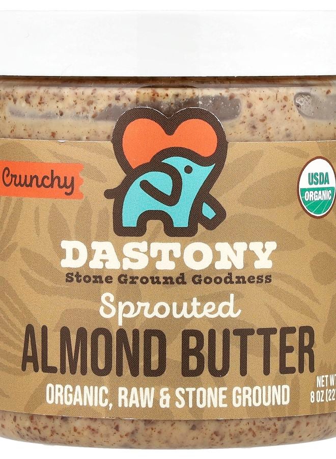 Sprouted Almond Butter Crunchy 8 oz (227 g)