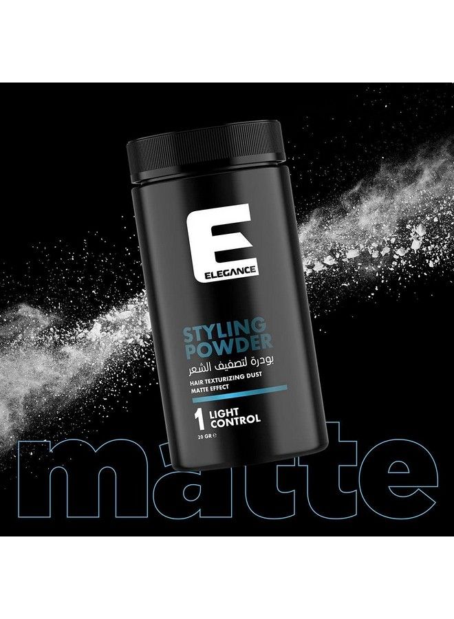 E Elegance Hair Styling Powder Wax Strong Hold Natural Look 20 Gr - Image 3