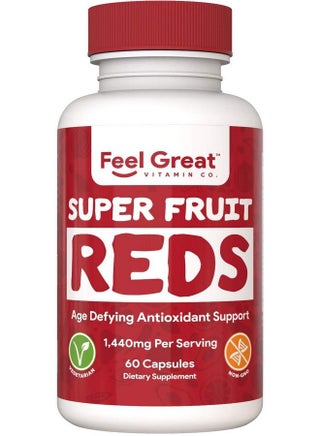 Superfruit Reds Supplement ; Reds Superfood Antioxidant & Polyphenol Supplement ; Antiaging Supplement ; Acai Berry Goji Berry Noni Mangosteen Pomegranate Blueberry & More - pzsku/Z6E0C10DF24839195256CZ/45/_/1685527626/97239f9a-4093-40d5-801f-259bfe5fc6af