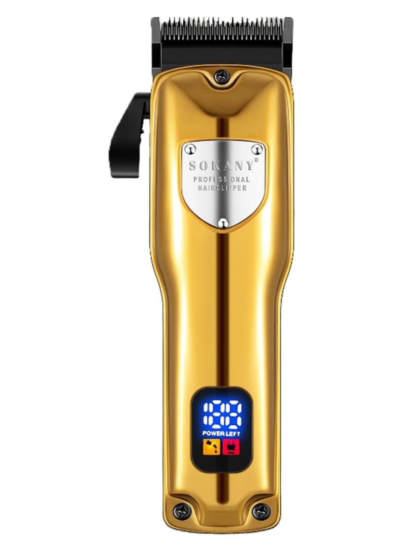 ماكينة حلاقة Sokany SK-16049 الإحترافيه بسرعتين تيربو و 4 أمشاط و ذراع تحكم فى الشفرات تعمل حتي 180 دقيقة متواصلين - Image 3