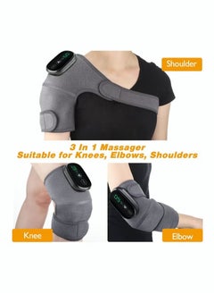 ASIV Electric Heating Therapy Knee Massager Shoulder Physiotherapy Leg Arthritis Elbow Joint Pain Relief Warm Knee Pad Brace Massage  - Image 3