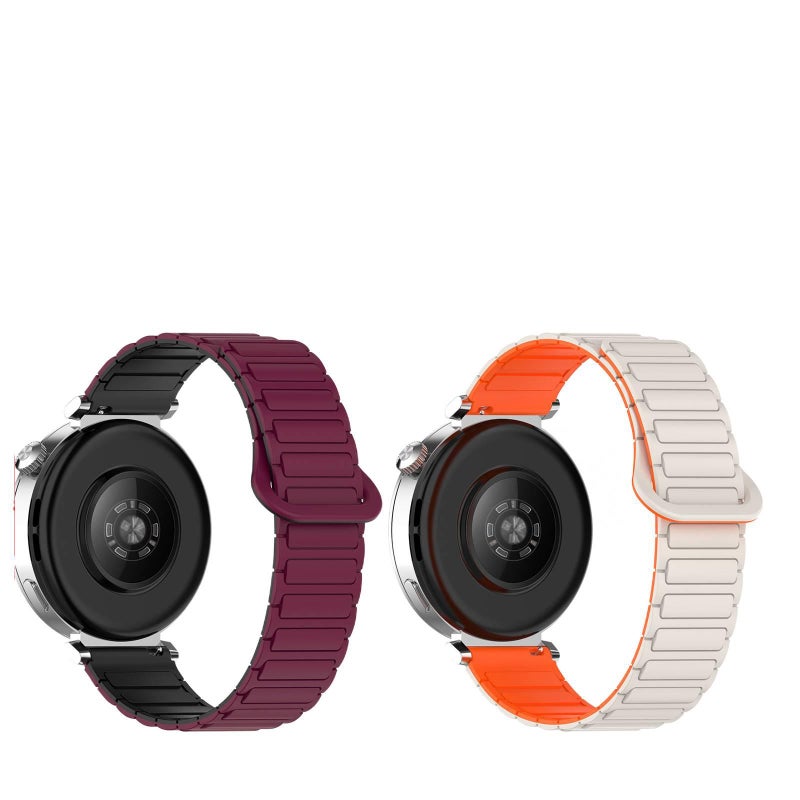 سوار ساعة ذكية رياضي من السيليكون متوافق باللون أسود قابل للتعديل مع Samsung Galaxy Watch 7 بملاءمة قابلة للتعديل وحزام ناعم للاستبدال اليومي للسفر للمكتب خفيف الحمل - Image 2