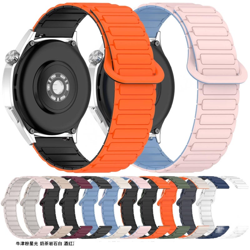 سوار ساعة ذكية رياضي من السيليكون متوافق باللون أسود قابل للتعديل مع Samsung Galaxy Watch 7 بملاءمة قابلة للتعديل وحزام ناعم للاستبدال اليومي للسفر للمكتب خفيف الحمل - Image 4