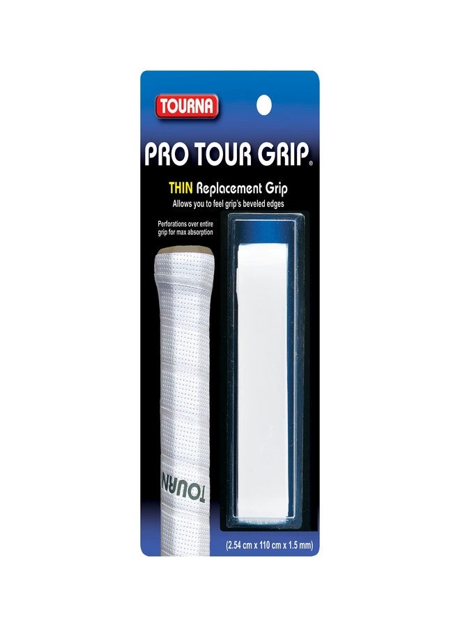 TOURNA Pro Tour Replacement Grip (White) - Image 1