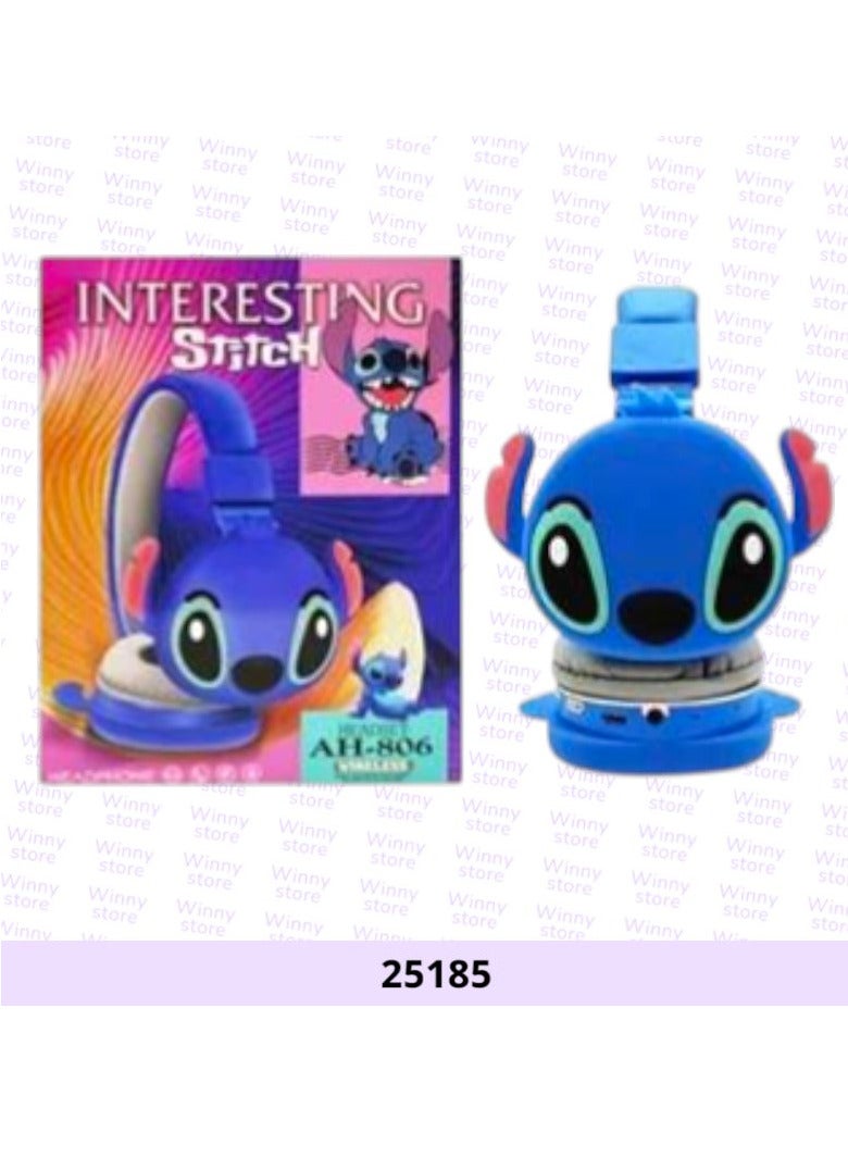 stitch Stitch Cartoon Wireless Headphones 14h Playtime Deep Clear Stereo Sound Fast Stable Connectivity Perfect For Music Calls Gifting Z6E0C91351E1C77EE8A7AZ