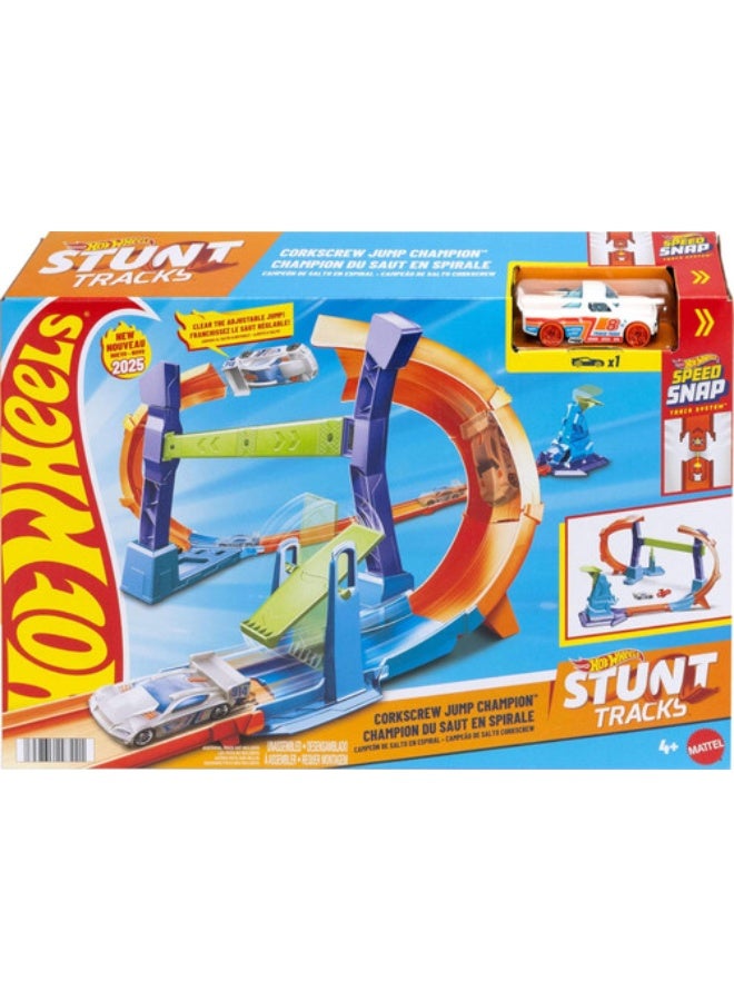 Hot Wheels سيارات هوت ويلز أكشن قفزة اللولب البطل JFH36 - Image 1