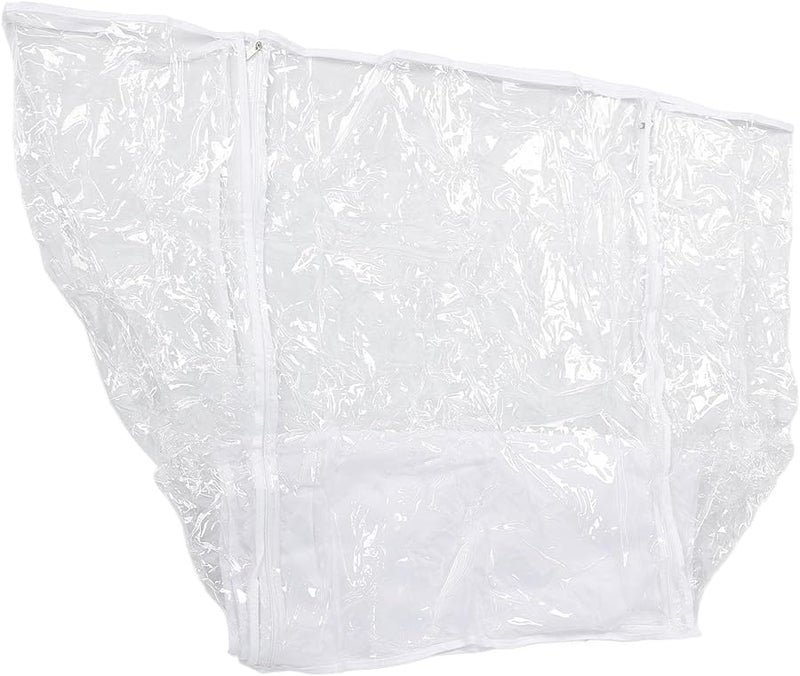 20 حامل صواني قابل للطي شفاف من PVC متعدد الطبقات لتغطية المطبخ والمطعم - Image 3