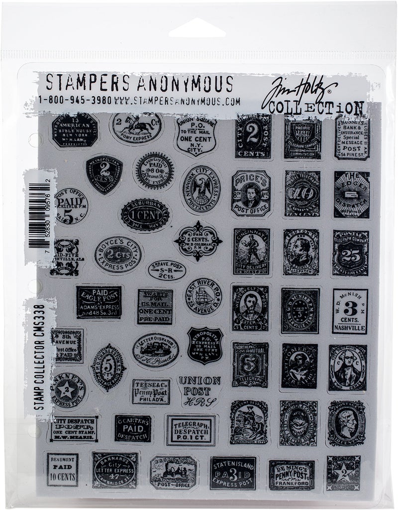 Stampers Anonymous Tim Holtz Cling 7X85 Stamp Collector