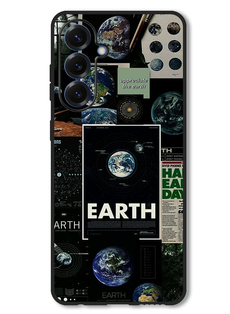 Theodor Case Compatible with Samsung Galaxy A56 Protection Shockproof Bumper Cover Earth - Image 1