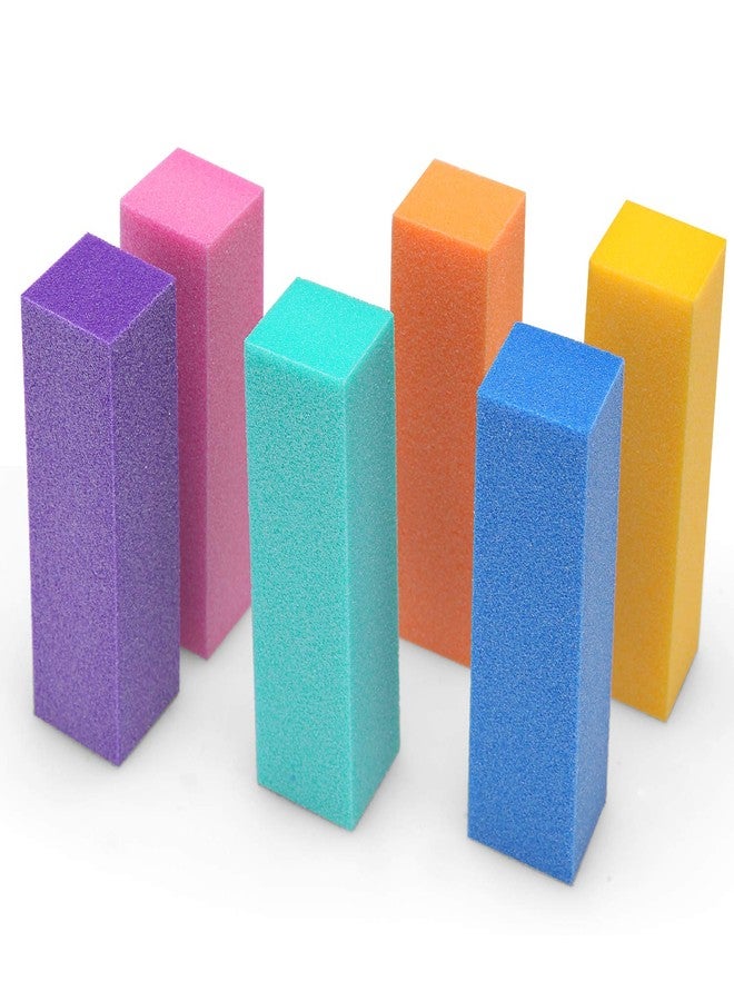 Senkary 12 Pack Nail Buffer Block 4 Sided Professional Nail File Sanding Block Buffing Blocks for Natural and Acrylic Nails (Multi-Colored) - Image 3