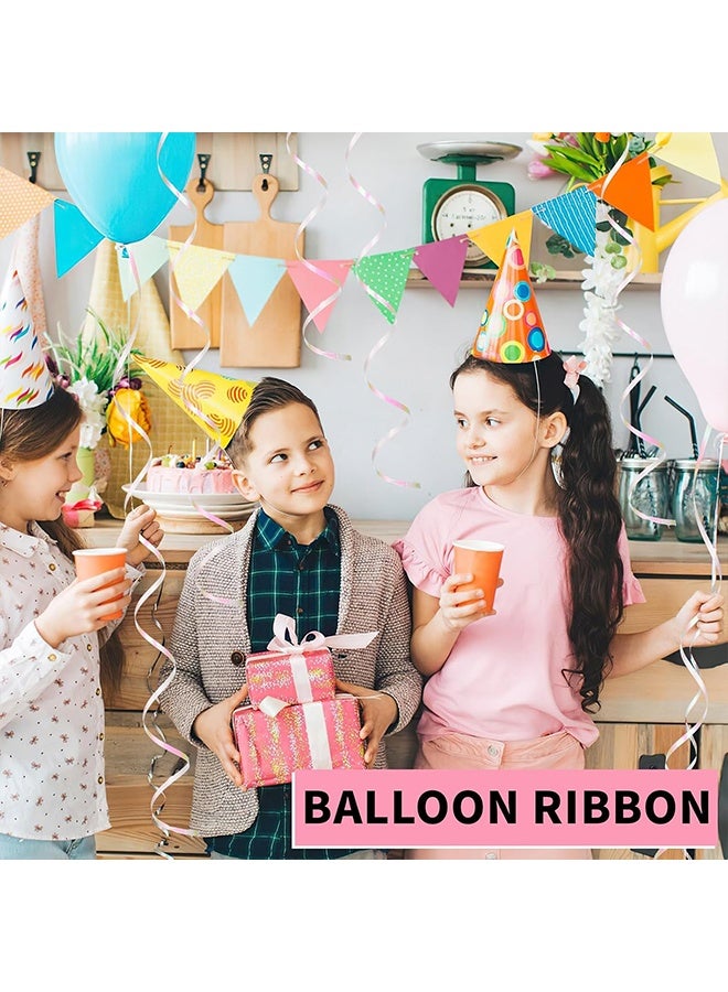 500 Yards White Curling Ribbon - Balloon Ribbon - Balloon String for Art&Craft Decor - Gift Wrapping,Ribbons and Bows for New Year Birthday Gifts Graduation Supplies (size：5mm Wide*400mm Length) - Image 5
